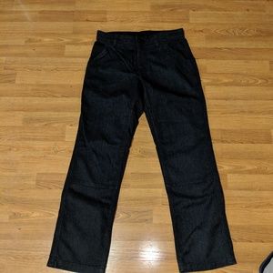 Patagonia Black Straight Leg Jeans